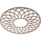 Ekena Millwork Cannes Wood Fretwork Pierced Ceiling Medallion, Wood (Paint Grade), 24"OD x 8 1/4"ID x 3/8"T CMWP24X24X0375CNMF - alternate 2